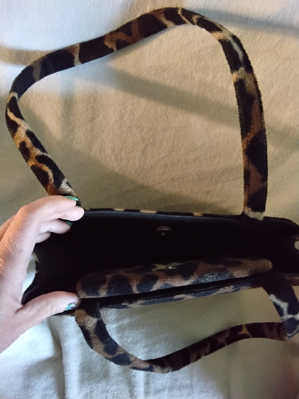 kate spade Leopard Print Crossbody Bag - Brown & Black - Picture 4 of 4